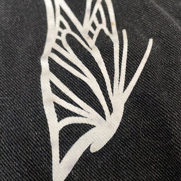 Black denim jeans with butterflies - Picture 3 of 7